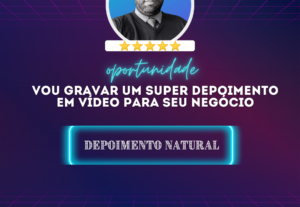 Eu vou fazer uma propaganda para o seu negócio.