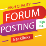 Eu vou Fazer 20 backlinks em Foruns de Alto da pa Dofollow