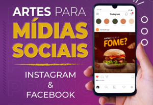Eu vou criar uma arte para Redes Sociais