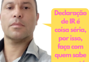 Eu vou fazer sua declaração de Imposto de Renda