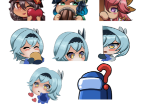 Eu vou Fazer emoticos da twitchtv e icones