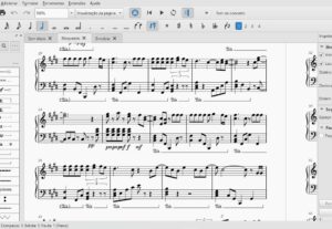 Eu vou fazer uma partitura da musica do seu interesse