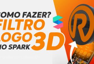 Eu vou Criar Filtro para Instagram com sua Logo em 3d
