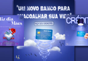 Eu vou criar 5 artes para você