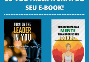 Eu vou fazer a capa do seu e-book