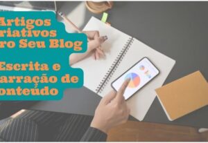 Eu vou escrever um artigo pro seu blog
