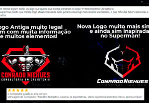 Eu vou fazer uma logo com qualidade profissional