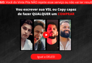 Eu vou escrever uma Copy Persuasiva para VSL