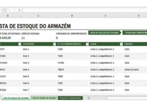 Eu vou criar uma planilha básica do jeito que você quer