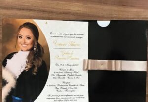 Eu vou criar um convite personalizado.