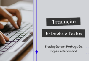 Eu vou fazer a tradução de seus e-books