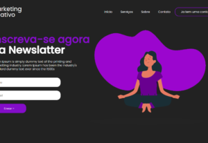 Eu vou fazer seu website/portfólio web