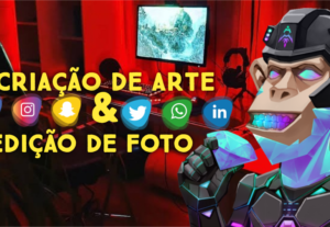 Eu vou Criar sua arte e editar sua foto