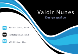 Eu vou fazer o seu cartão de visita profissional