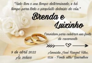 Eu vou fazer o convite da sua festinha ou evento