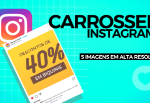 Eu vou Criar 5 Imagens Para um Post Carrossel no seu Instagr...