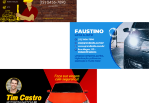 Eu vou criar um cartão de visitas perfeito para você