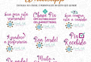Eu vou Fazer Figuras para whatsapp personalizadas