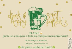 Eu vou fazer design de convites e anúncios de eventos.