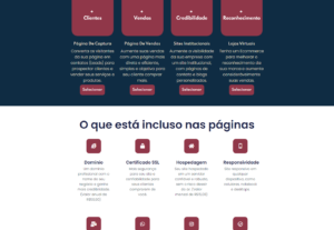 Eu vou criar seu site de acordo com suas necessidades.