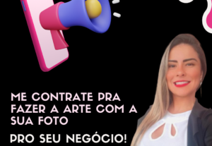 Eu vou fazer 2 artes ou capa 1 de vídeo com sua foto