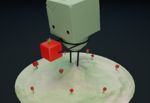Eu vou animar algo para você em 3D