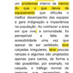 Eu vou revisar e corrigir o texto