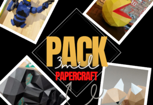 Eu vou disponibilizar 3 Mil Modelos de Papercraft