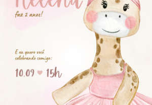Eu vou fazer seu Convite de Casamento, Aniversário ou Evento
