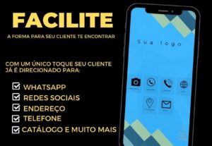 Eu vou fazer Cartão de Visita Digital Interativo