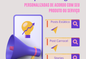 Eu vou criar artes para sua rede social