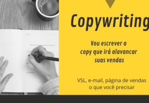 Eu vou criar a copy que seu produto precisa para alavancar