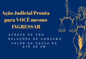 Eu vou elaborar sua peça jurídica p/ atraso de vôo