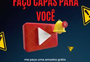 Eu vou fazer a capa do seu vídeo do youtube