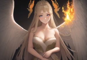 Eu vou criar uma ilustração profissional estilo Anime.