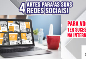 Eu vou criar 4 Artes para suas Redes Sociais.