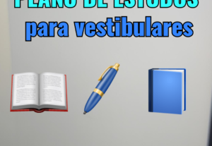 Eu vou ajudá-lo a montar um plano de estudos eficiente