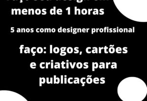 Eu vou fazer logos em menos de 1 hora para sua empresa