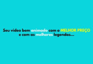 Eu vou fazer o seu vídeo com textos bem dinâmicos