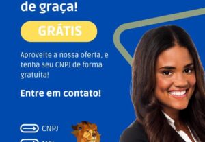 Eu vou abrir um CNPJ para você.
