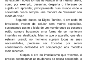 Eu vou revisar e corrigir seu texto