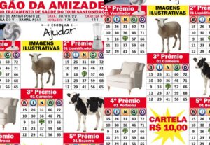 Eu vou fazer um arquivo em pdf de cartelas de Bingo