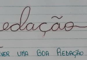 Eu vou Escrever qualquer redação que desejar.