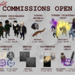 Eu vou desenhar emotes para sua stream na twitch ou servidor