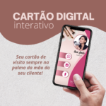 Eu vou fazer um cartão de visitas digital interativo