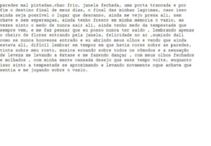 Eu vou escrever textos e poemas personalizados