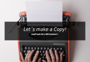 Eu vou fazer o copy de vendas para o seu produto/serviço
