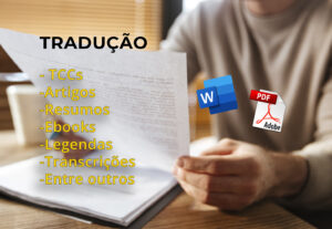 Eu vou traduzir o que você quiser do Inglês