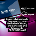 Eu vou criar uma Identidade visual profissional.