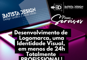 Eu vou criar uma Identidade visual profissional.